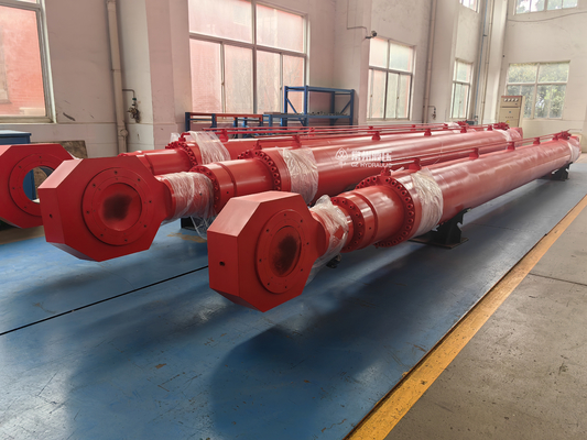 Customized hydraulic cylinder of marine   crane ram cylinder