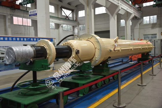 Customized hydraulic cylinder with ceramic  coating piston rod  HVOF