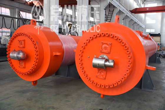 Large size Double Acting Hydraulic Cylinder for  Pile Frame Driving Barge and press